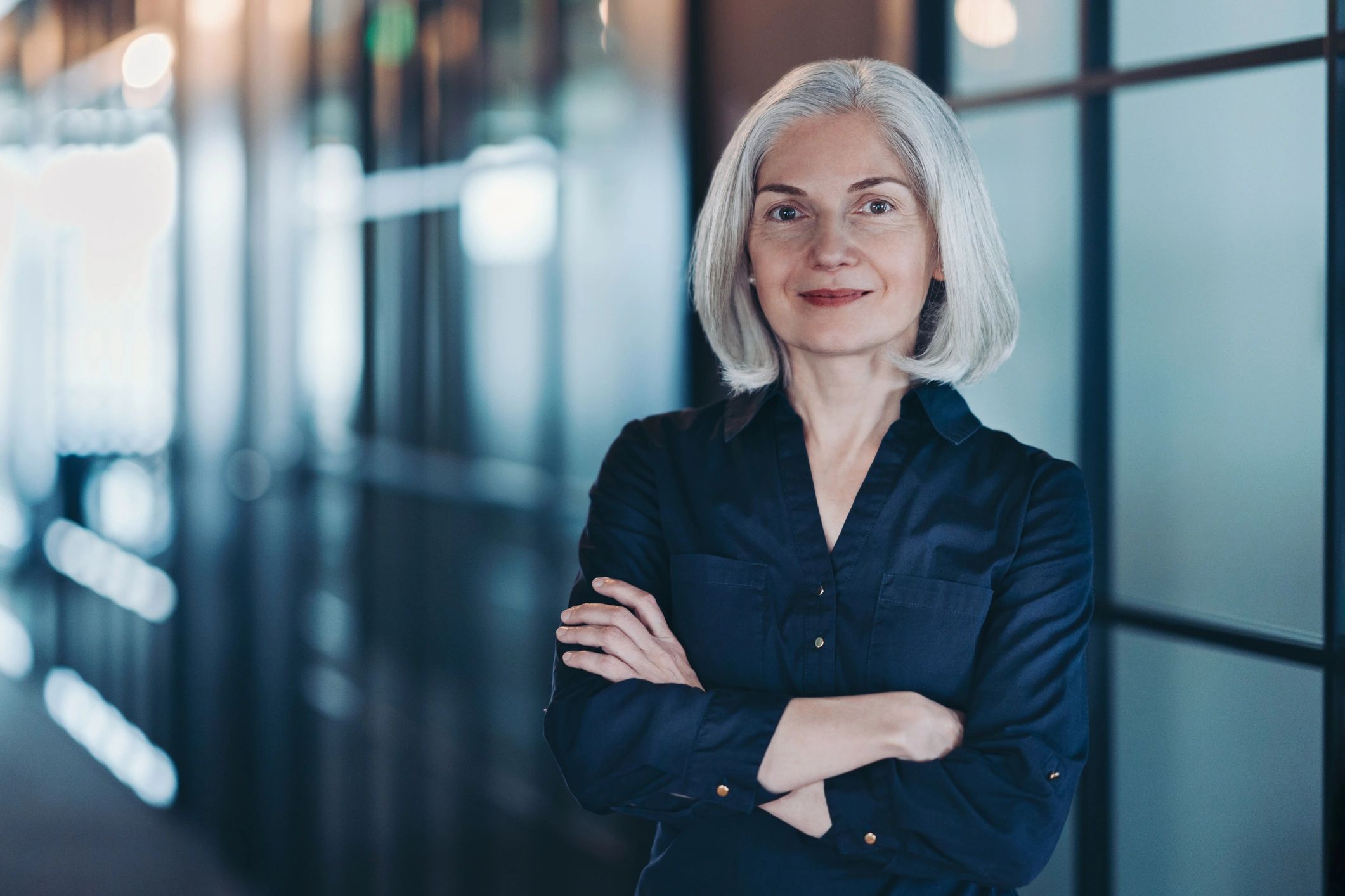professional woman finance portrait